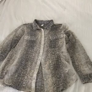 Old Navy Button Down Blouse Large